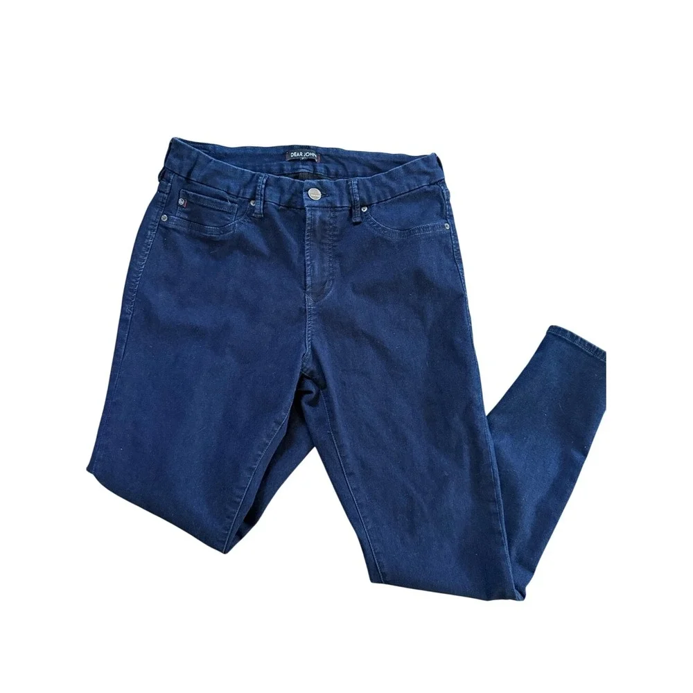 Dear John American‎ Classic Skinny Jeans Indigo Blue Size 31 Stretch Denim